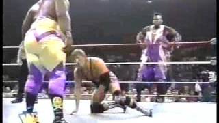 Yokozuna Owen Hart vs Men on a Mission part 1