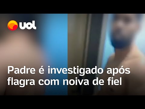 Padre é investigado por Diocese após flagra com noiva de fiel em casa paroquial; veja vídeo
