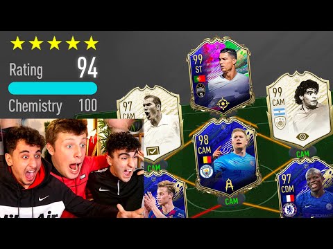 99 RATED GLITCH RONALDO IN A 194 FUT DRAFT CHALLENGE - FIFA 20