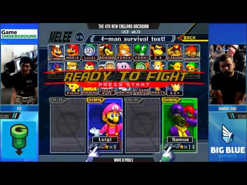 NE Melee Arcadian 4 - PSI (Luigi) vs. Admiral Zhao (Samus) - SSBM Pools