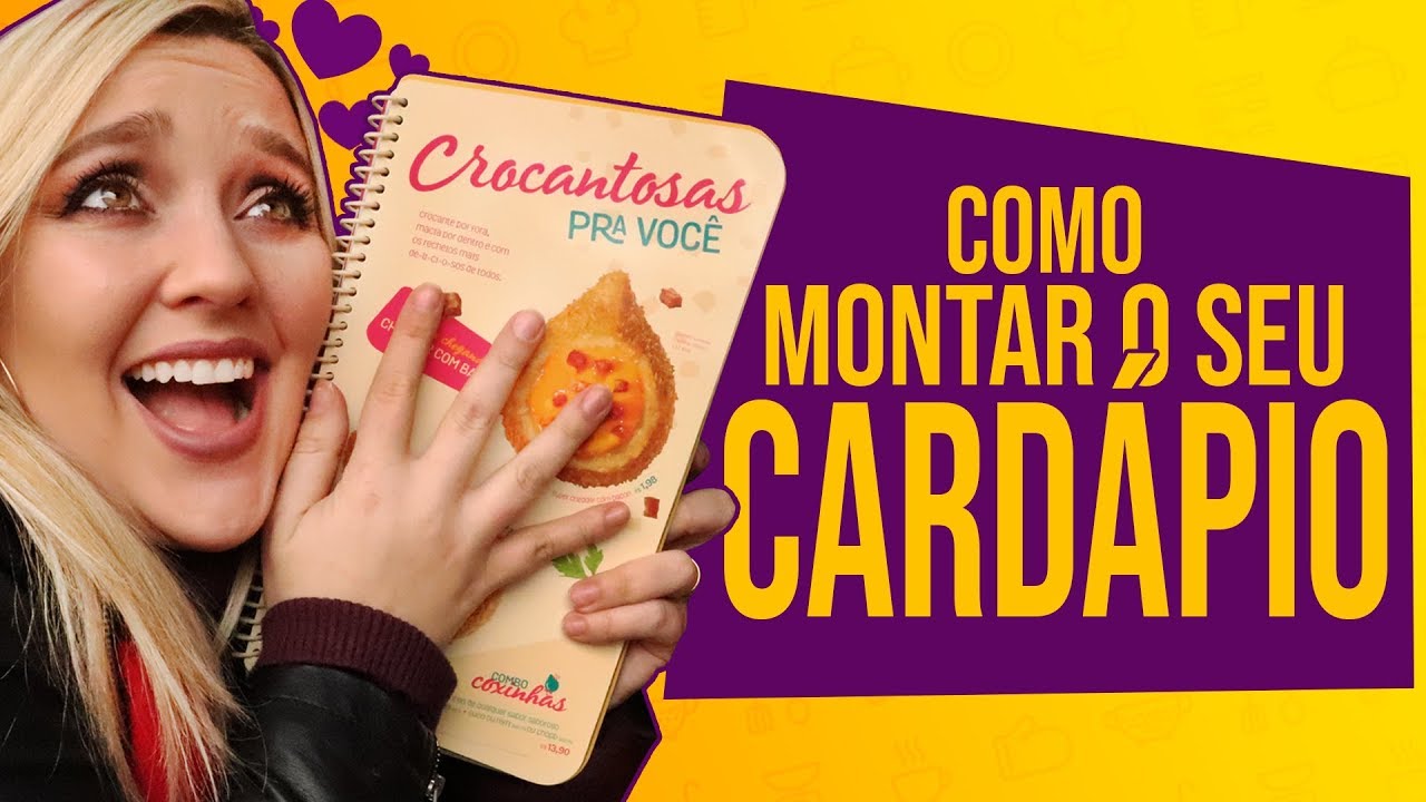 CONHEÇA O CARDÁPIO DOS SONHOS - Dicas de como Montar o Seu!