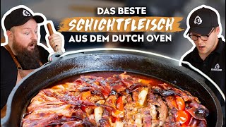Schichtfleisch aus dem Dutch Oven | BBQ Madness
