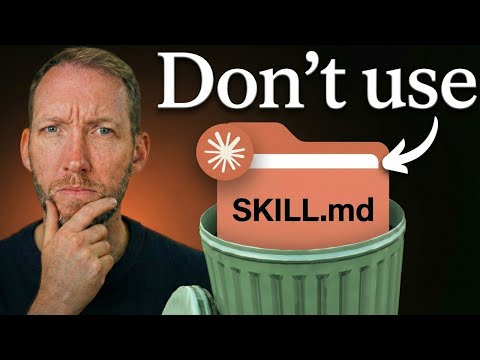 Thumbnail zu How to Use Claude Code Skills Like the 1% (it’s easy actually)