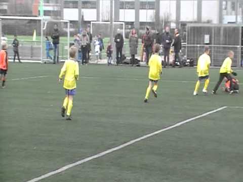 5 maart 2011 Delta Sports F4 - VV De Meern F7 1-5 redding Jens