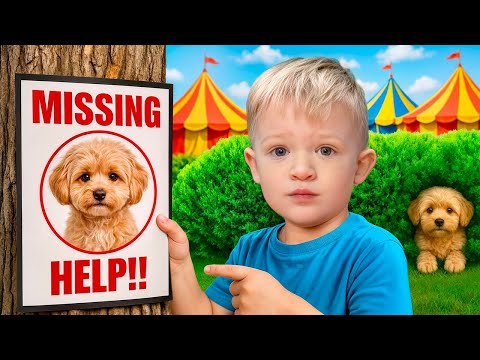 Adam and Mom Lost Puppy 🐶 Adventure