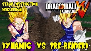 Dragon Ball Xenoverse: XV Stage Destruction vs Budokai &amp; Ultimate Tenkaichi Comparison