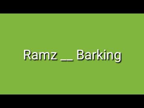 Lirik// Barking _ Ramz