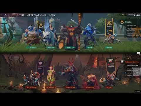 FNATIC vs INFAMOUS - The International 2019 - Group Stage
