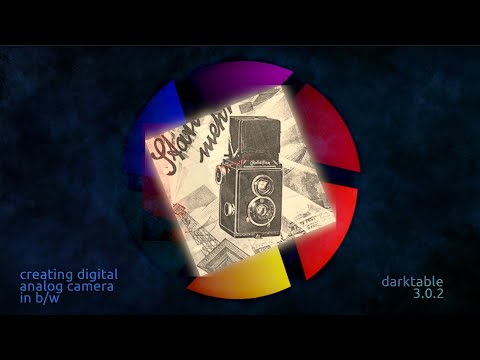 darktable 3.0.2 LOMOGRAPHIE #1 black/white# filmic #color balance