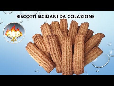 Biscotti siciliani da colazione.