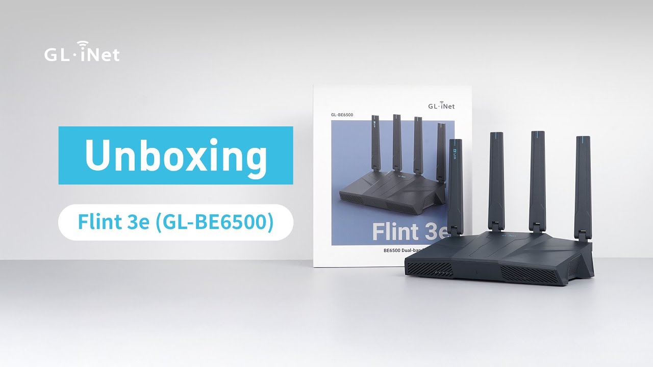 Unboxing Flint 3e (GL-BE6500) | BE6500 Dual-Band Wi-Fi 7 Home Router