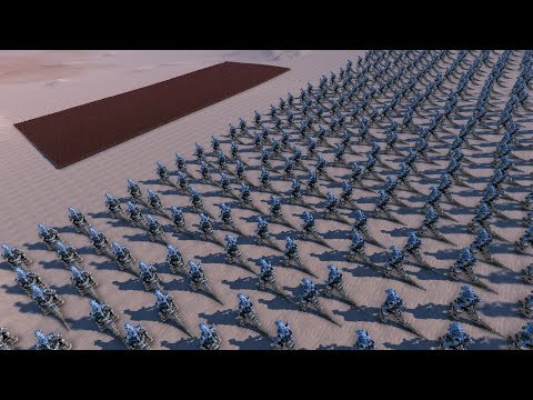 300 MECHZILLA vs 10.000 SPARTANS - Ultimate Epic Battle Simulator