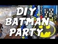 Batman Birthday Party Ideas!