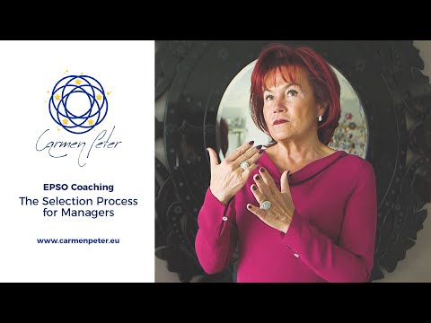 Carmen Peter - EPSO Selection Process for Managers