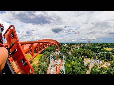 Sky Scream Holiday Park - Frontseat Horizon Level POV 4K60FPS