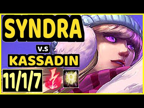 ANYYY (SYNDRA) vs KASSADIN - 11/1/7 KDA MID CHALLENGER GAMEPLAY - BR