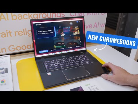 Hands-on With All The New Chromebook Plus Devices