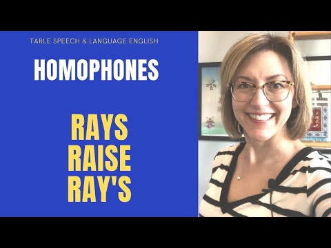 Part of a video titled How to Pronounce RAISE, RAYS, RAY'S - YouTube