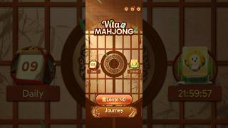 Pro Vita Mahjong - For Senior Gameplay Video 40 Level #games #ytshorts #gaming #bita #mahjong