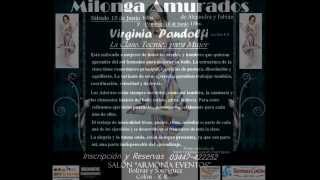 Nota a Virginia Pandolfi, antes de su visita a Colón - E. R.