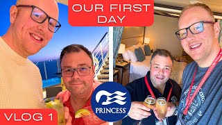 Sky Princess | We are back onboard SKY for Paul & Carol's Group Cruise | Day 1 Vlog