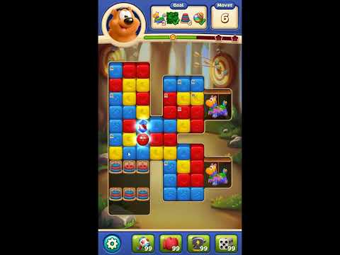 Toon Blast Level 7668 - NO BOOSTERS 🐻🐺🐱 | SKILLGAMING ✔️