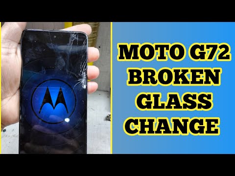 MOTO G72 GLASS REPLACEMENT || P-OLED Display Glass Replacement
