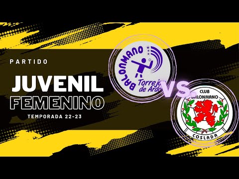 PARTIDO JUVENIL FEMENINO. TORREJÓN  vs COSLADA  - 01/10/2022