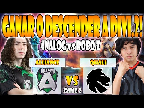ALLIANCE.LATAM VS QHALI BO3[GAME 2] LUMIERE VS ROBO Z - DPC SA 2023 TOUR 2:DIVISION 1 - DOTA 2