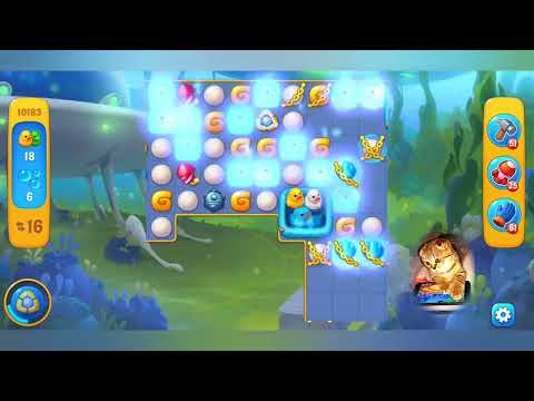 Fishdom 2022, no Boosters,  10183  level  -  прохождение без бустеров,  10183  уровень.