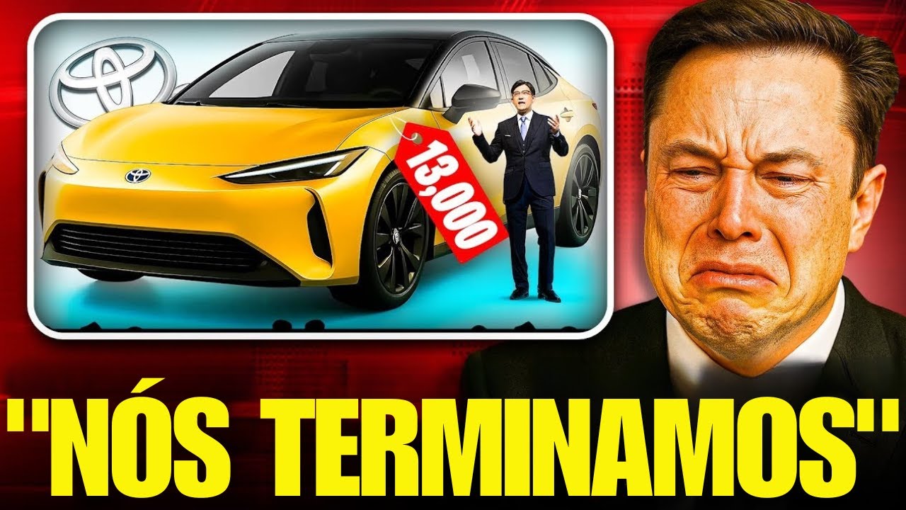 O Novo Carro Elétrico Da Toyota De $13.000 Vai Destruir Toda A Indústria!