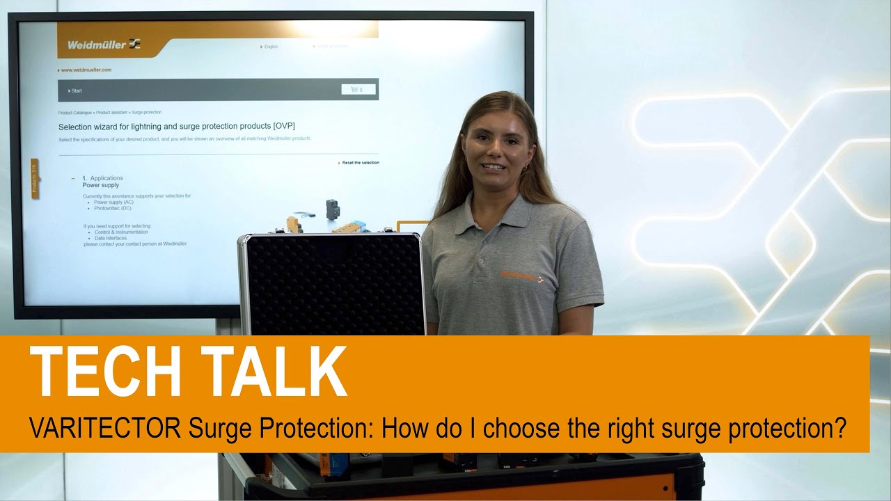 TECH TALK | VARITECTOR Surge Protection: ¿cómo puedo elegir la protección contra sobretensiones correcta?