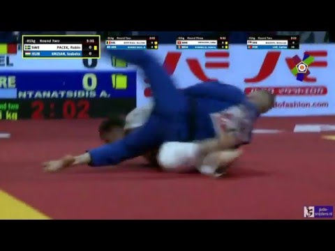 Judo 2016 European Championships Kazan: Pacek (SWE) - Krizsan (HUN) [-81kg]