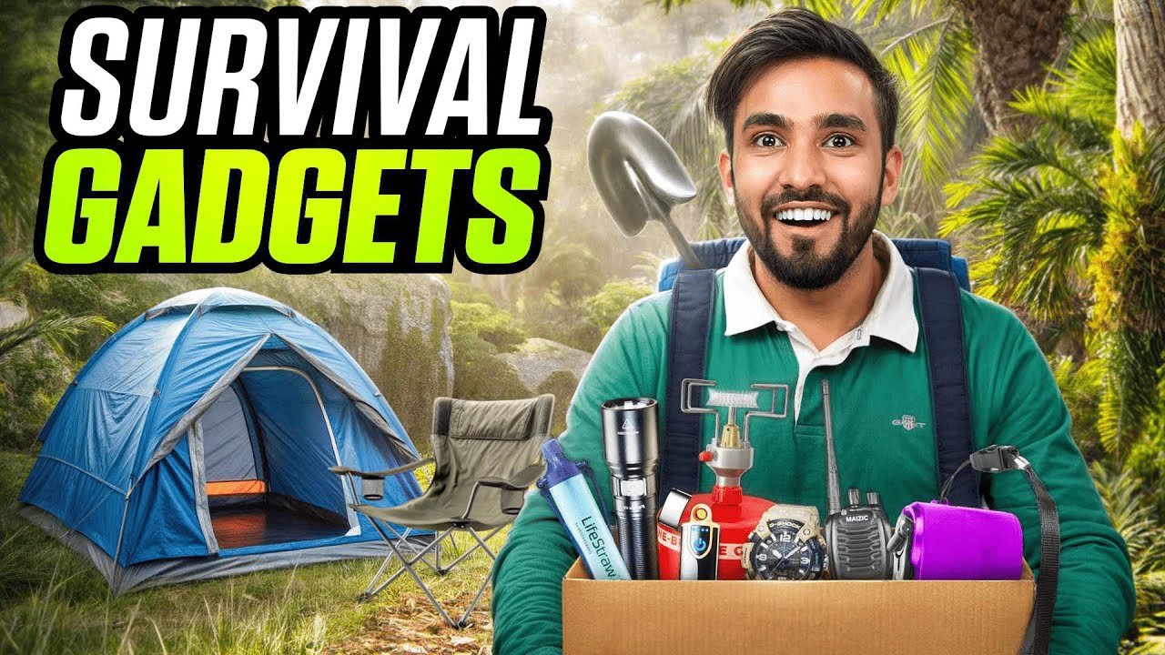 I TRIED BEST SURVIVAL GADGETS
