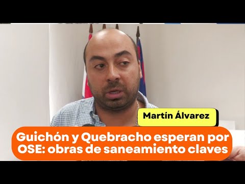 Guichón y Quebracho esperan por OSE: obras de saneamiento clave aguardan confirmación
