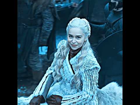 Daenerys in Winterfell 🥶 With Dragons 🐉🔥 #shorts #houseofthedragon #gameofthrones