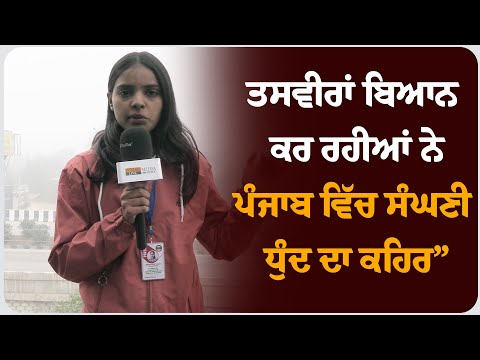 ਤਸਵੀਰਾਂ ਬਿਆਨ ਕਰ ਰਹੀਆਂ ਨੇ—ਪੰਜਾਬ ਵਿੱਚ ਸੰਘਣੀ ਧੁੰਦ ਦਾ ਕਹਿਰ” !