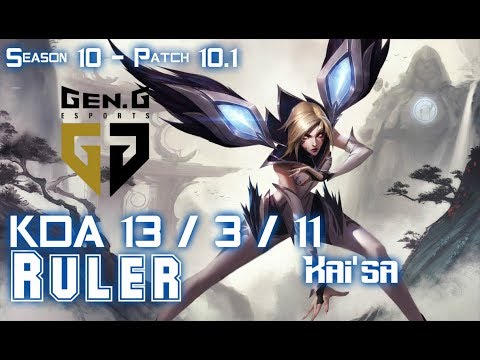 Gen Ruler KAI'SA vs MISS FORTUNE ADC - Patch 10.1 KR Ranked
