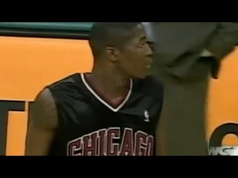Jamal Crawford Bulls 14pts 6asts vs Hornets (2003)