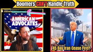 Iran 45 Day Cease-Fire Deal Plus: Catturd gives me shout-out on Twitter and proves he's an idiot