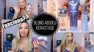 BLOND ABSOLU KERASTASE | usando {Bain, Cicaflash e Cicaplasme} Por Bia Munstein