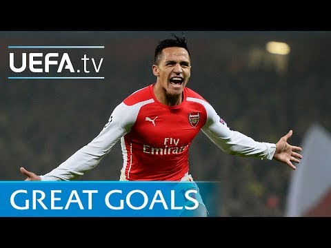 Alexis Sánchez – Five great goals
