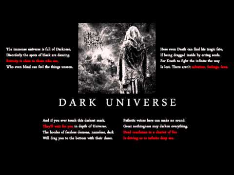 5.Dark Universe. MORA PROKAZA - "DARK UNIVERSE" 2016. Black metal band from Belarus.