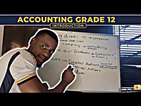 The Class YOU NEED for Grade 12 Accounting Introduction: Companies 