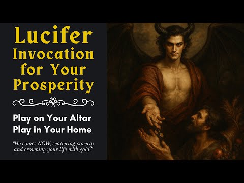 Lucifer Chant for Wealth & Fortune — Lucifer Meditation Music — Luciferian Ritual Enn (Subliminal)
