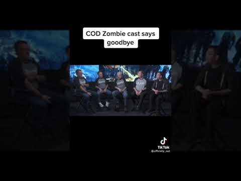 Cod zombie cast says goodbye