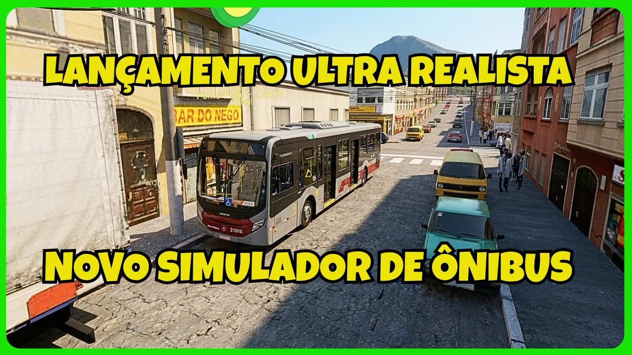 🟢Novo Simulador de Ônibus P/ PC e  Celulares Android | OpenOMSI 2026 | Mapa Nova Friburgo | OMSI2