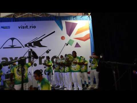 Imperatriz 2017: gravação da bateria para o CD do Grupo Especial