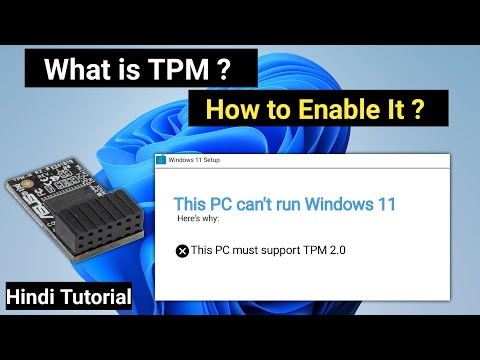 How to bypass windows 11 cpu or tpm installation required #tpm2.0 #windows11
