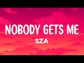 SZA Nobody Gets Me Lyrics